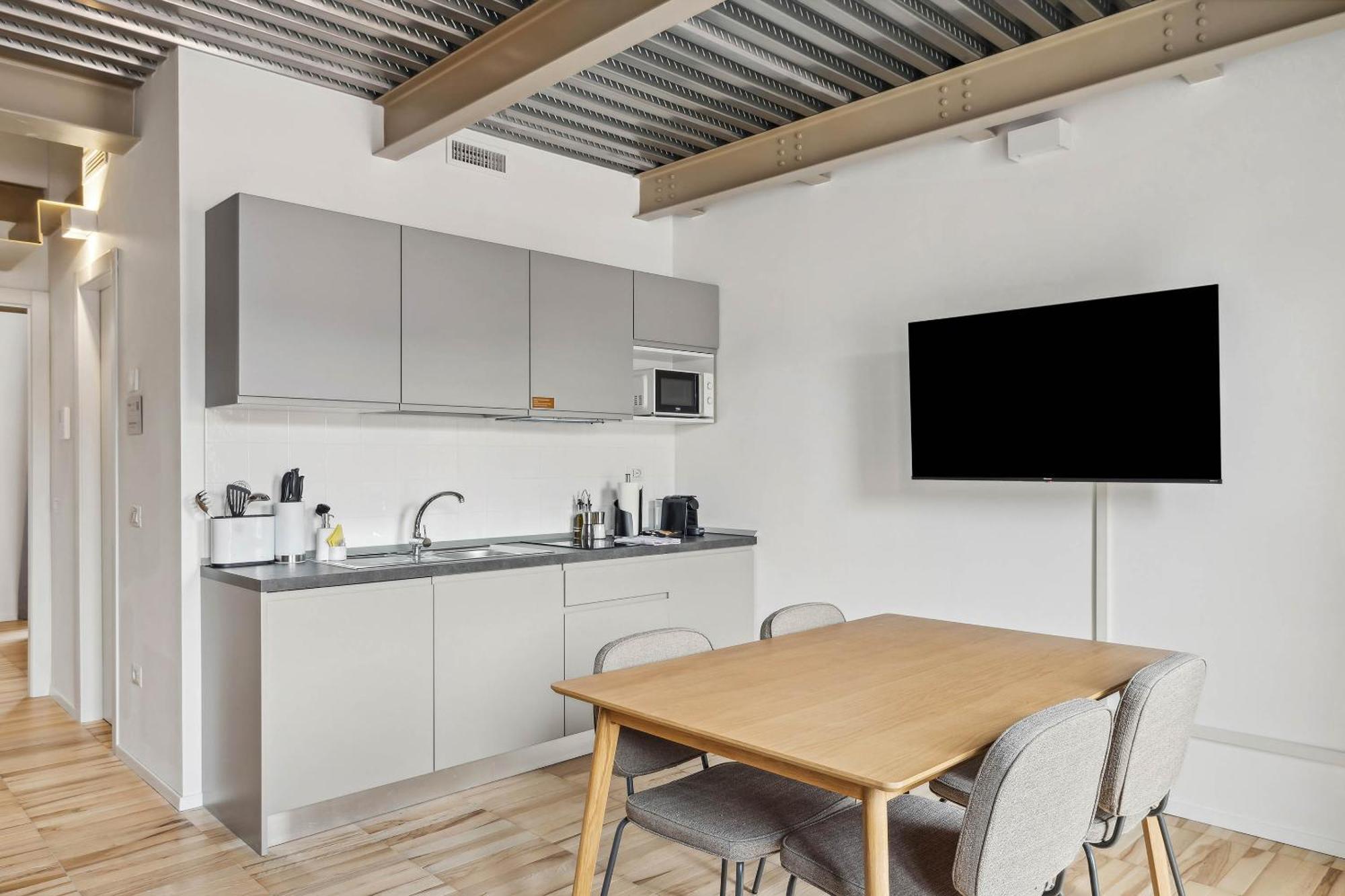 Limehome Rome Via Fortebraccio Oda fotoğraf