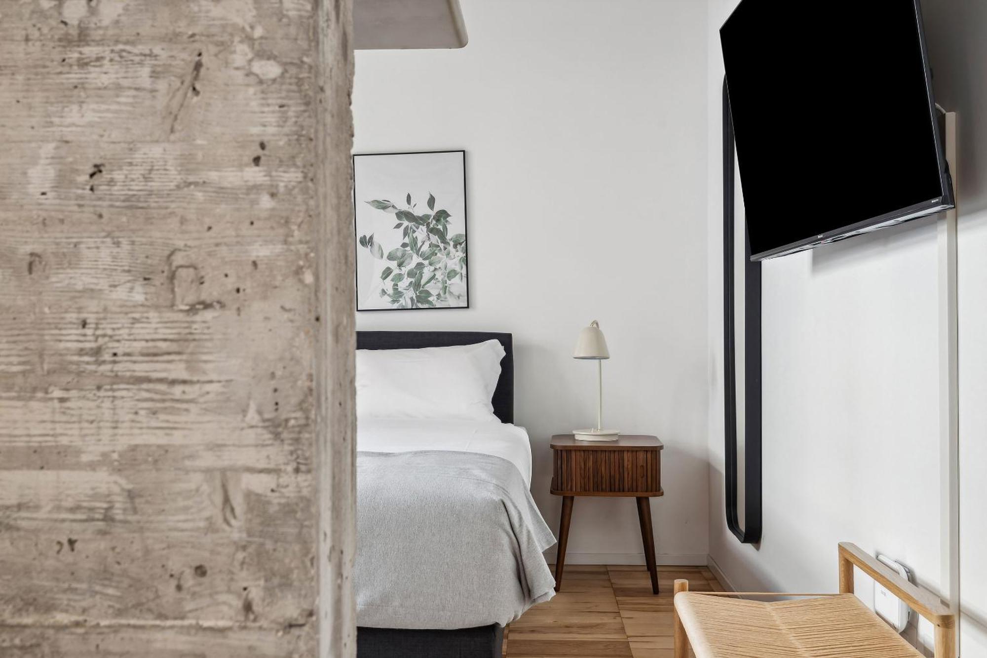 Limehome Rome Via Fortebraccio Oda fotoğraf